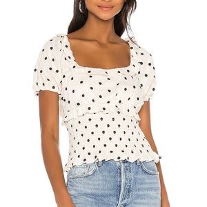 Tularosa Cora Embroidered Top